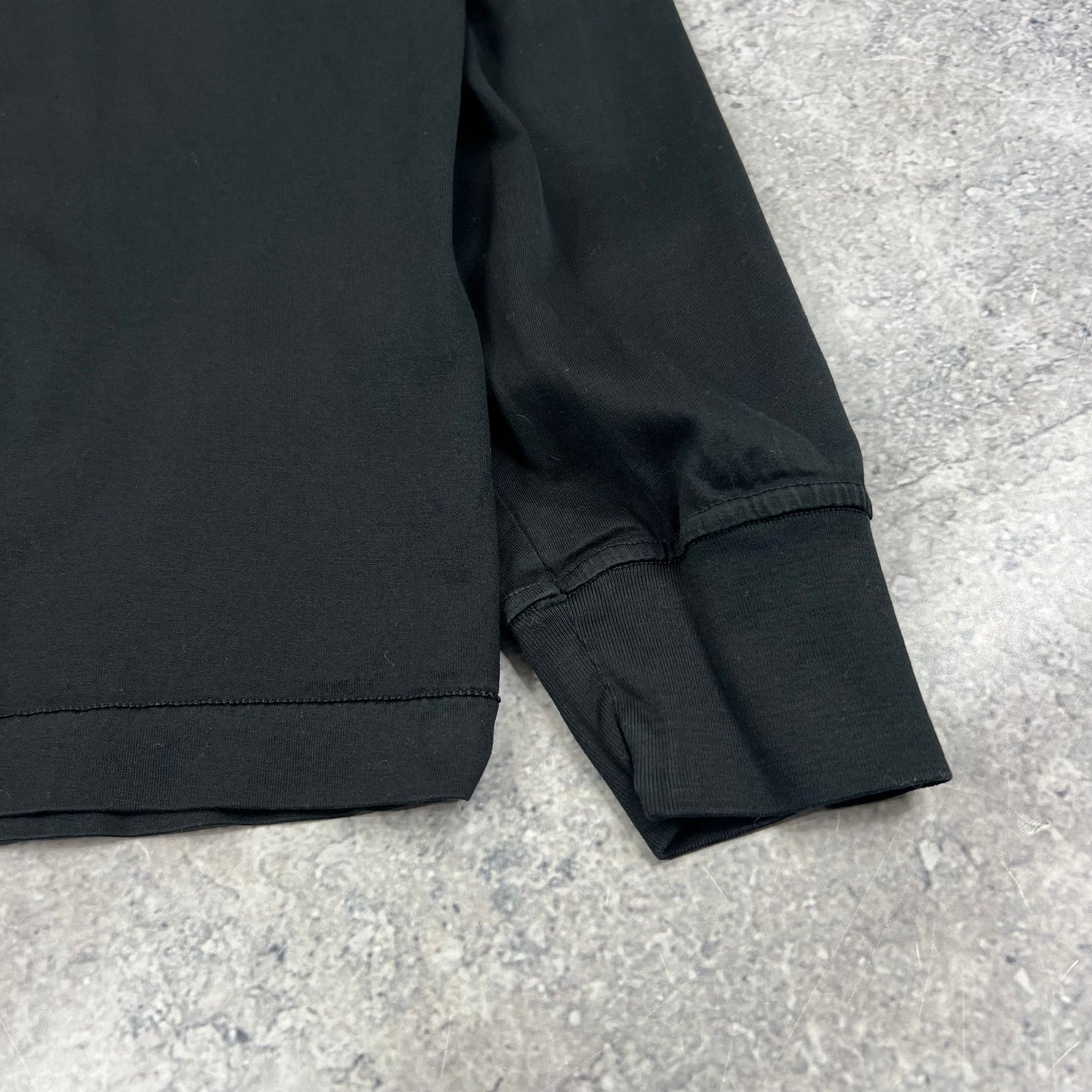 Stone Island Black L/S T-Shirt Medium 20.25”