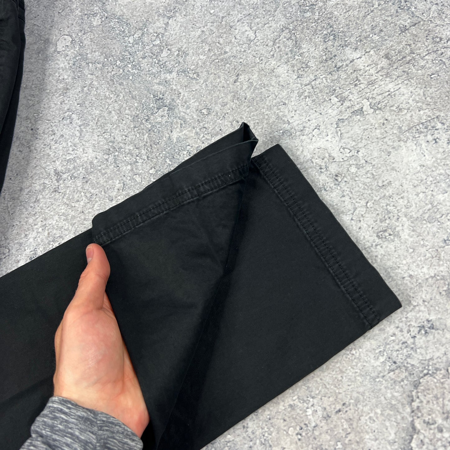 Stone Island Black Regular-T Cargo Trousers W34” BNWT