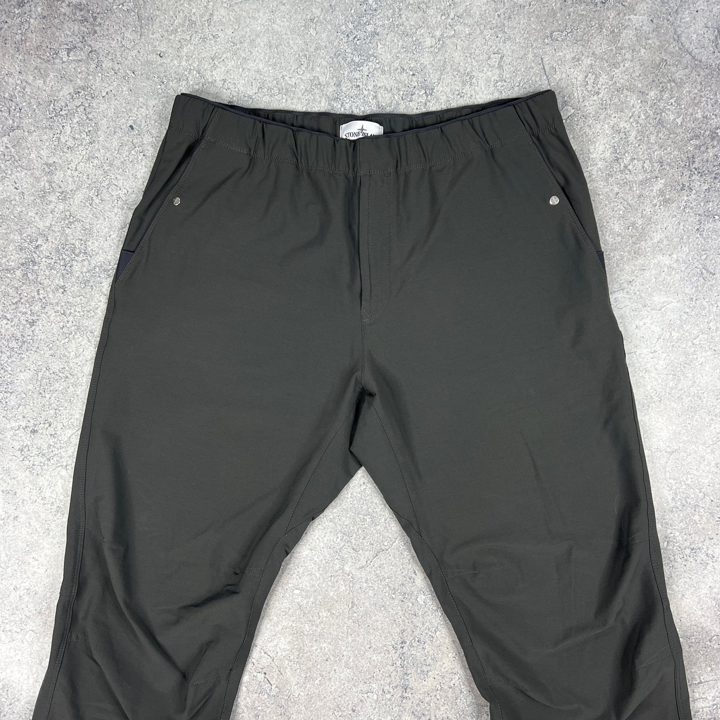Stone Island Dark Grey Stellina Cargo Trousers W38-40”