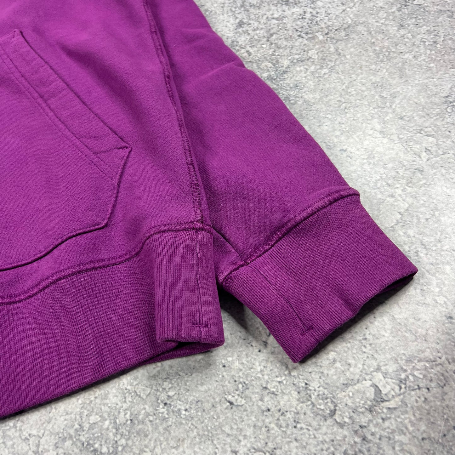 Stone Island Magenta Pullover Hoodie Large 22.75”