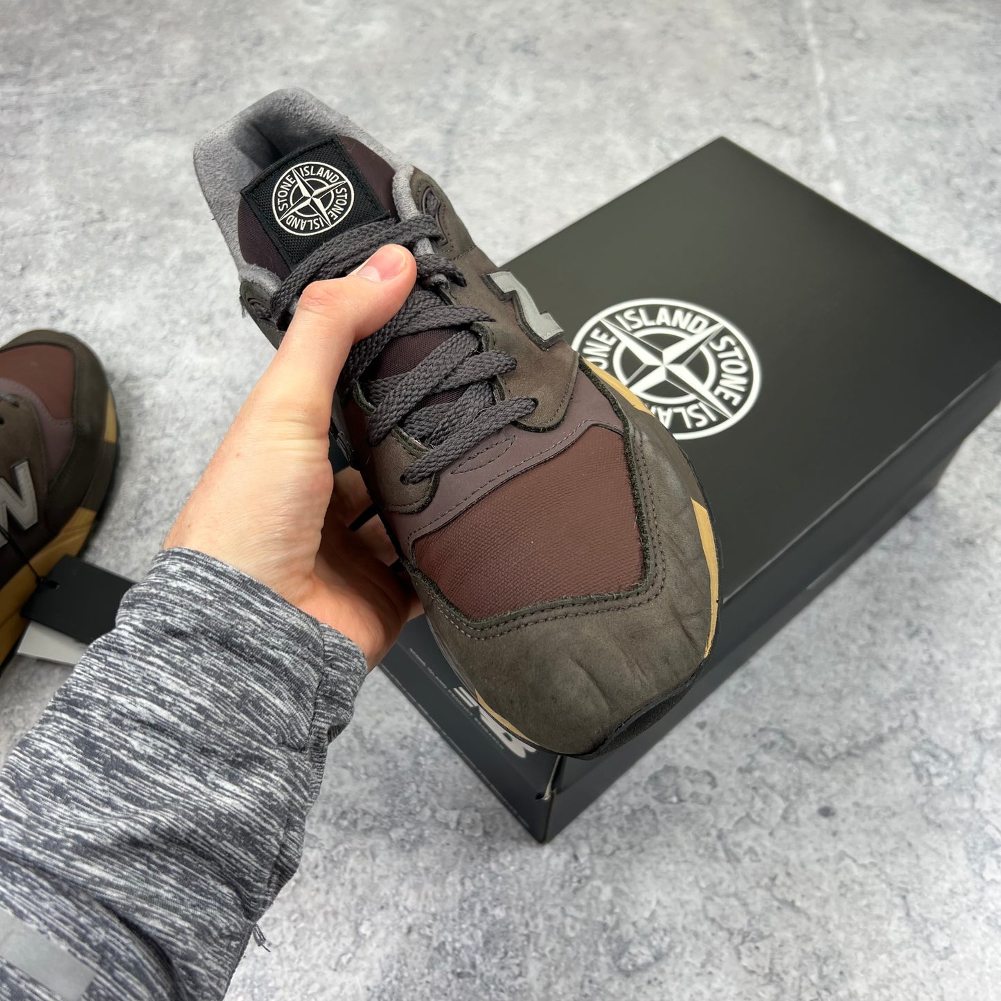 Stone Island x New Balance 998 Trainers UK8.5