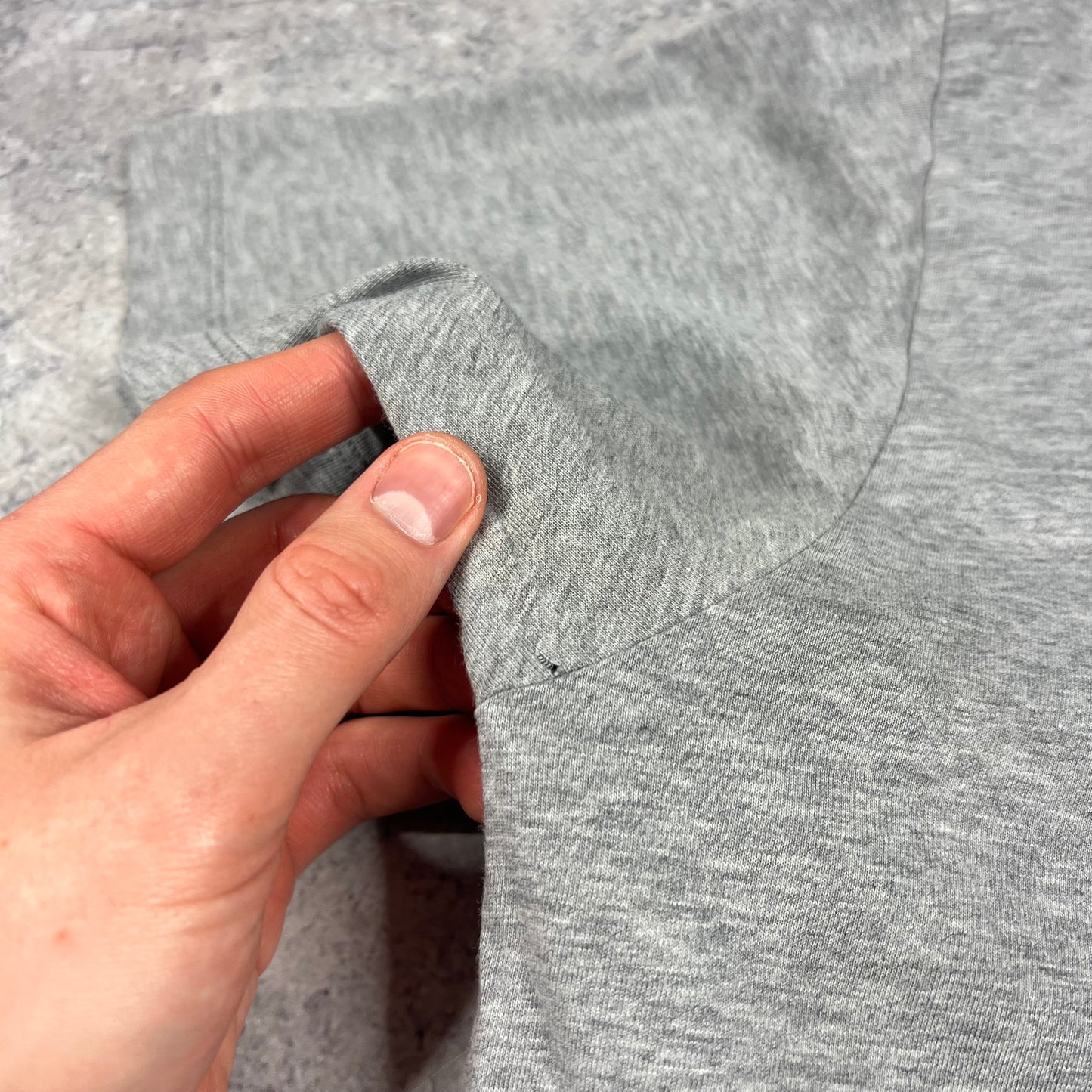 Stone Island Grey Reflective Logo T-Shirt XL 22.5”