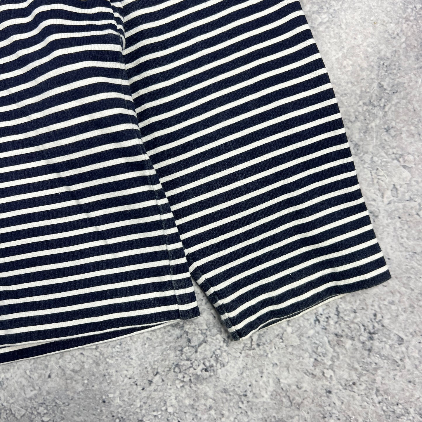 Stone Island Marina Navy Striped L/S T-Shirt XL 22.25”
