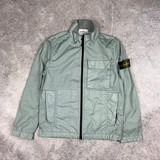 Stone Island Blue Membrana Jacket Small 20.5”