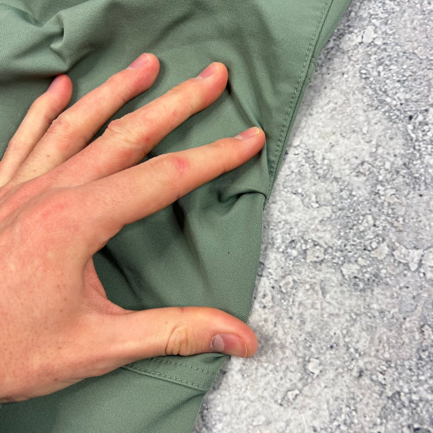 Stone Island Green Stellina Technical Cargo Trousers W30-32”