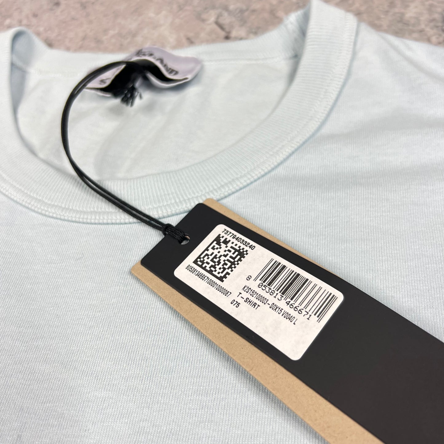 Stone Island Marina Light Blue T-Shirt Large 24.5” BNWT