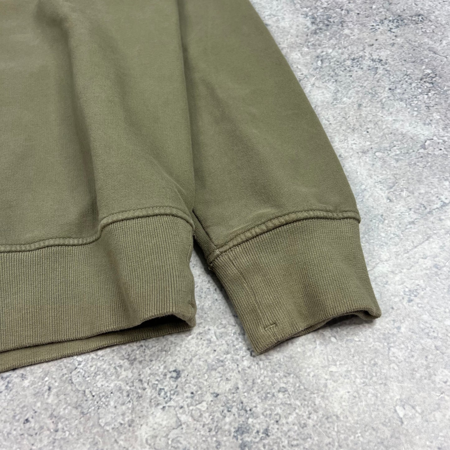 Stone Island Khaki Sweatshirt Large 21.75”