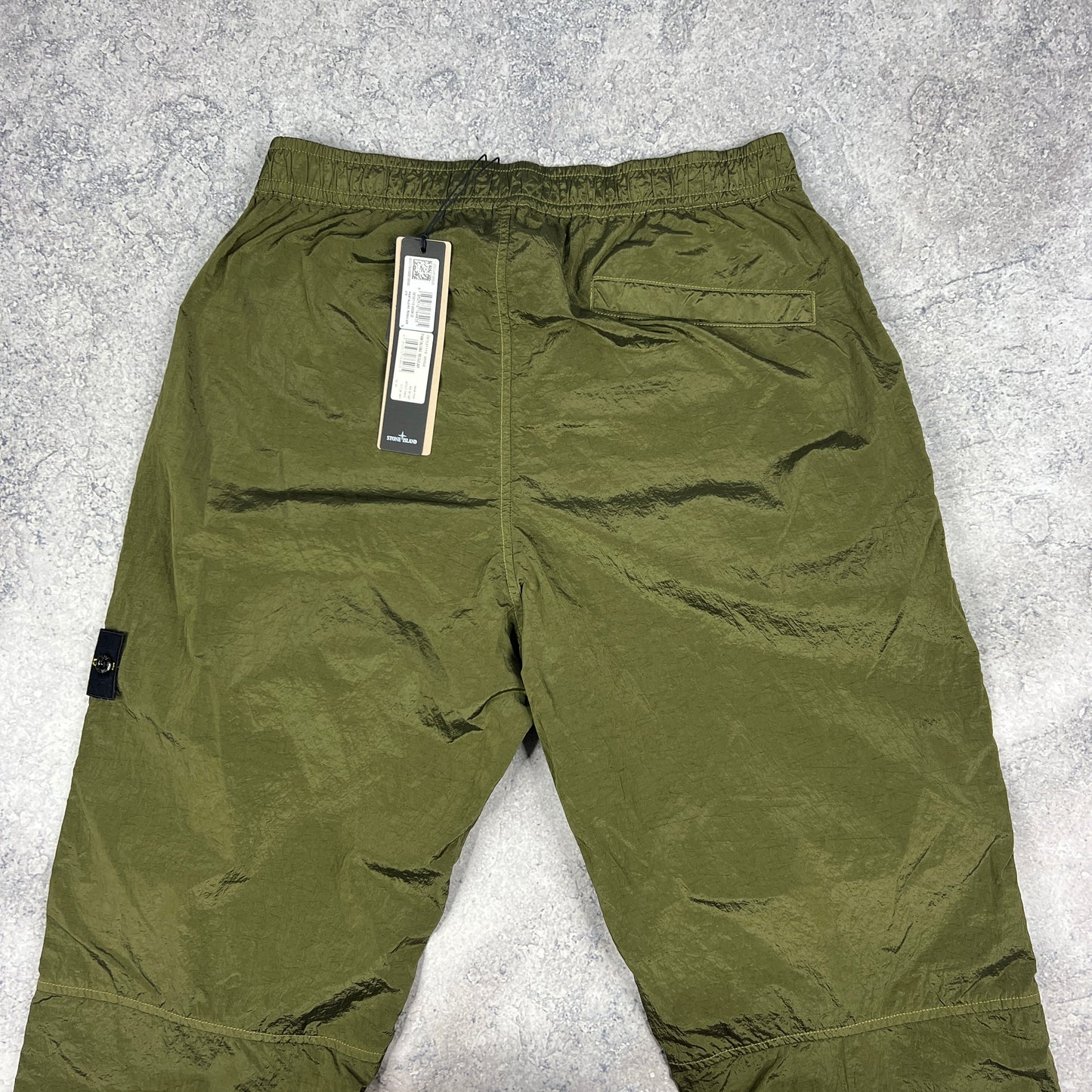 Stone Island Green Nylon Metal Cargo Trousers W32” BNWT