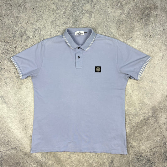 Stone Island Lilac Polo Shirt 3XL 24.5”