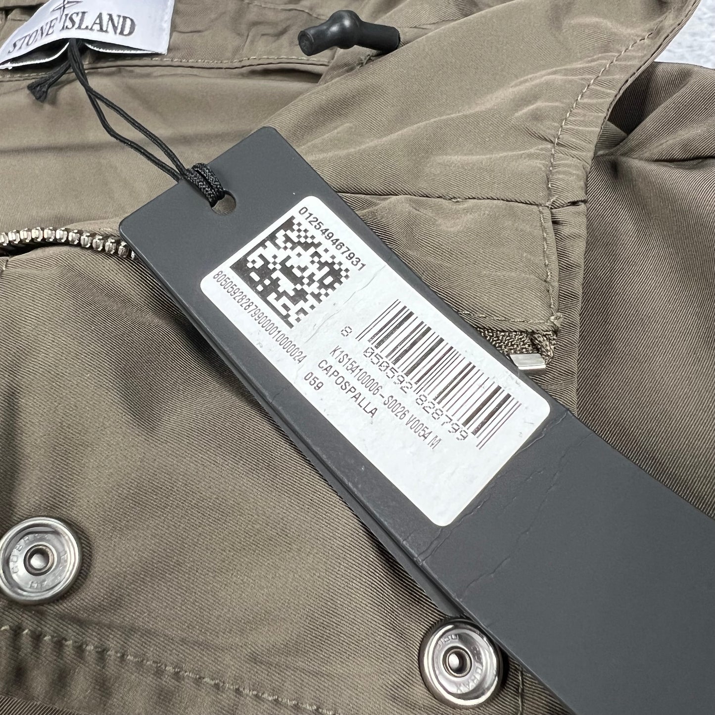 Stone Island Hooded Micro Twill Jacket Medium 22” BNWT