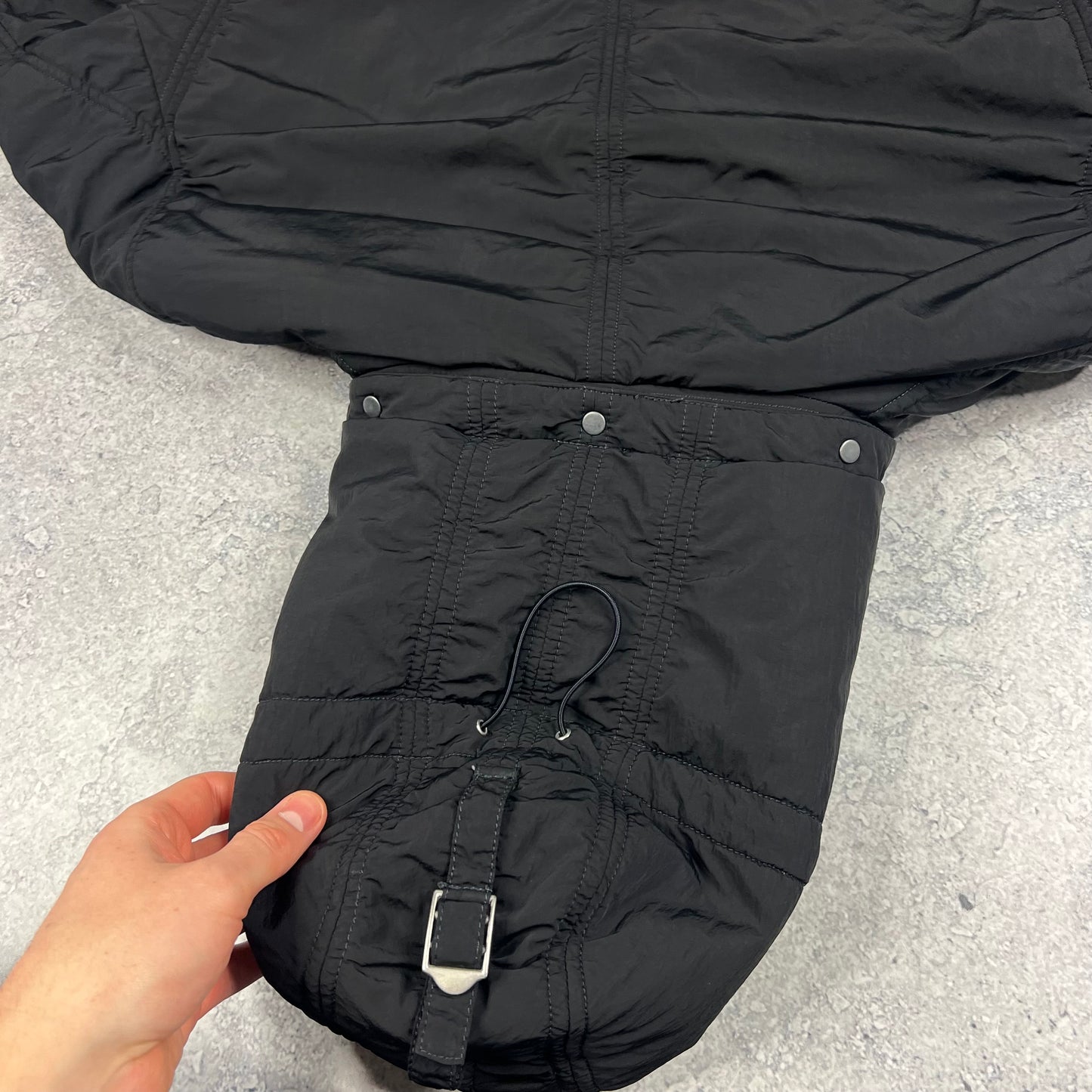 CP Company Navy Frosted Mille Miglia Jacket Size 52 L/XL 23.5”