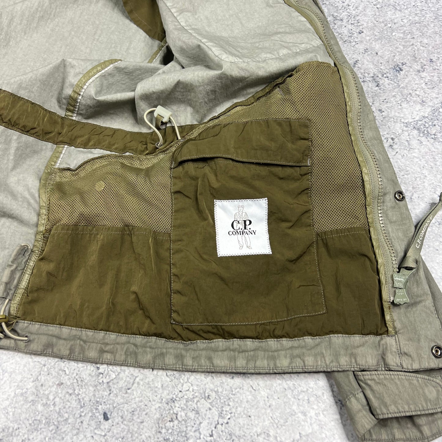 CP Company 50 Fili Gum Jacket Size 46- S/M- 21”