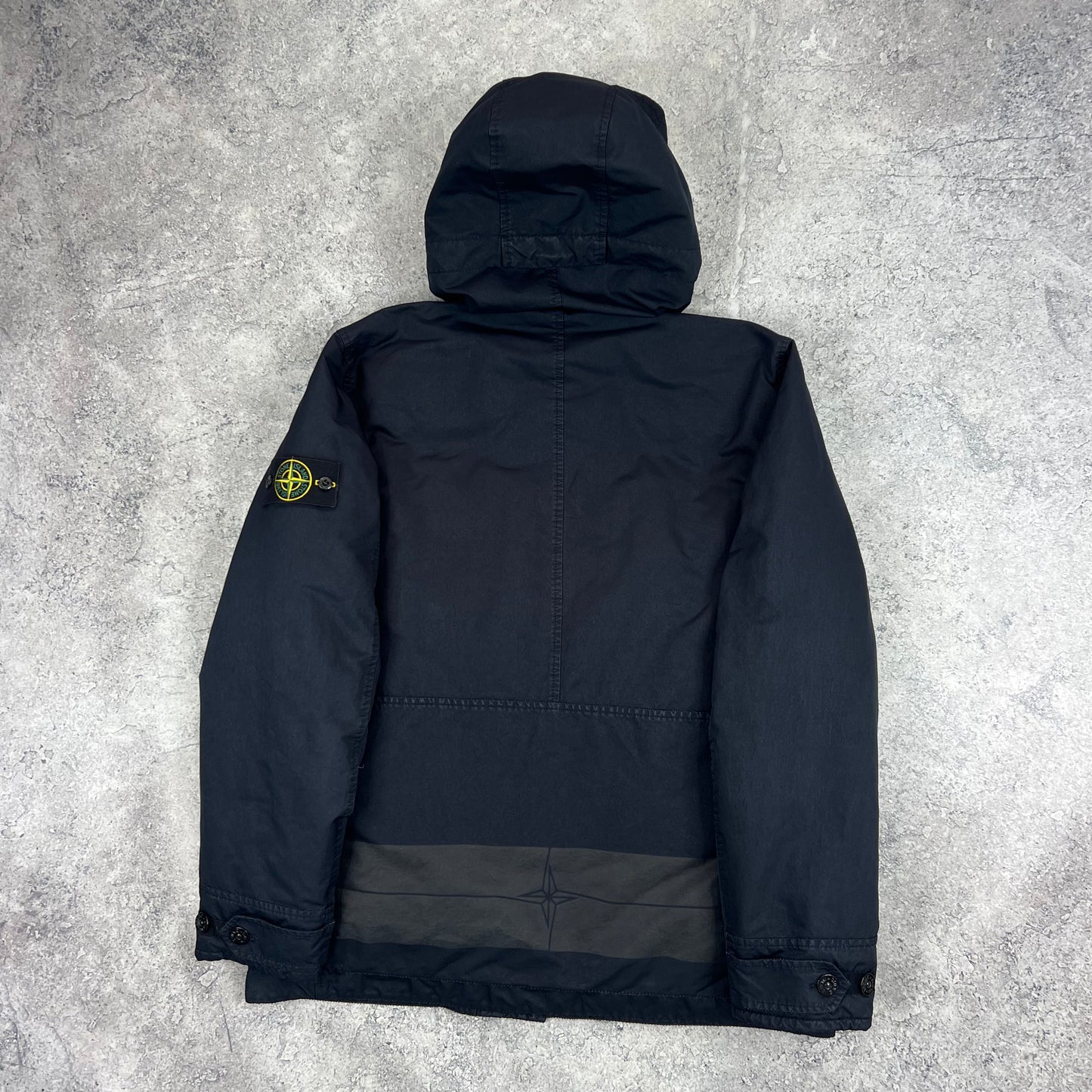Stone Island Navy David Down TC Jacket Large 24”