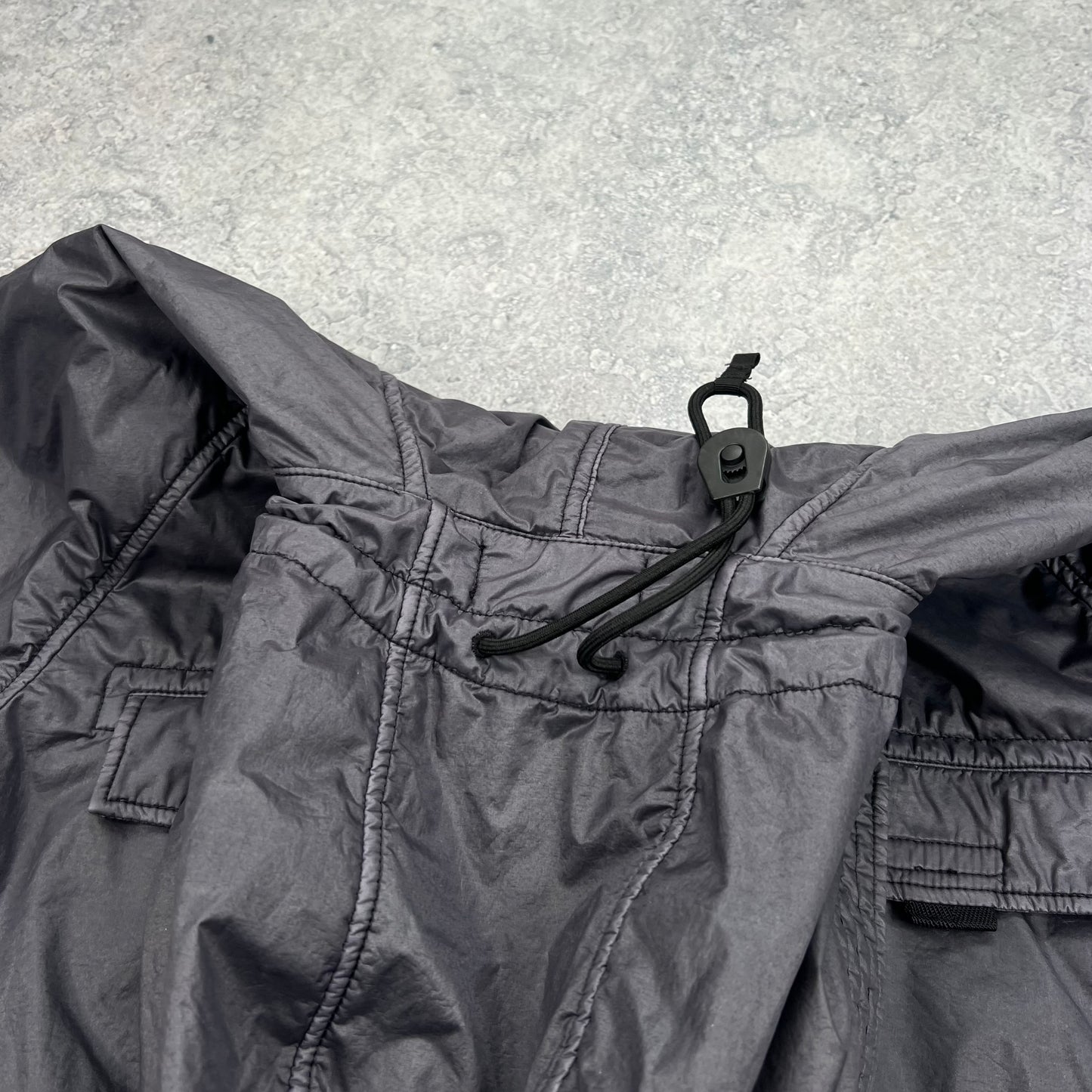 Stone Island Grey Lamy Flock Parka Small fits M 21.75”