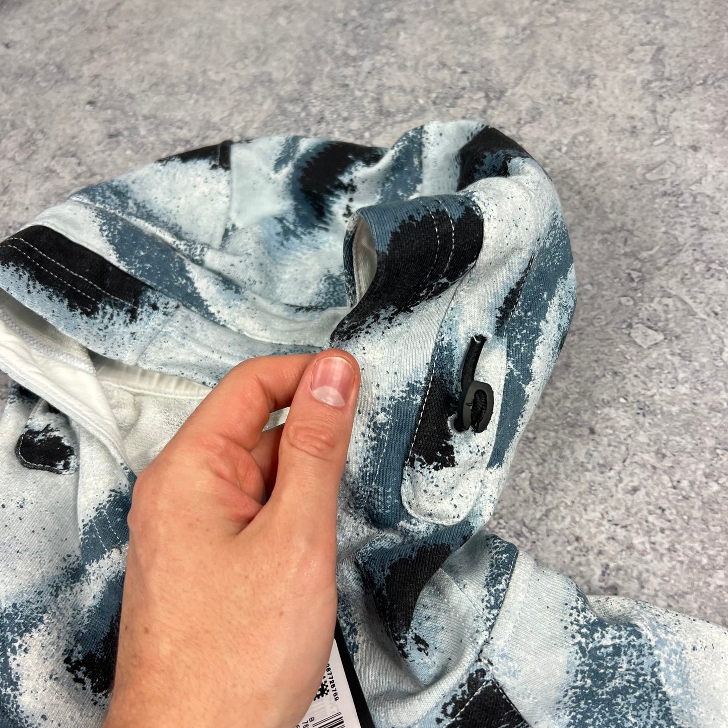 Stone Island Marina Reef Camo Hoodie Large 23.75” BNWT