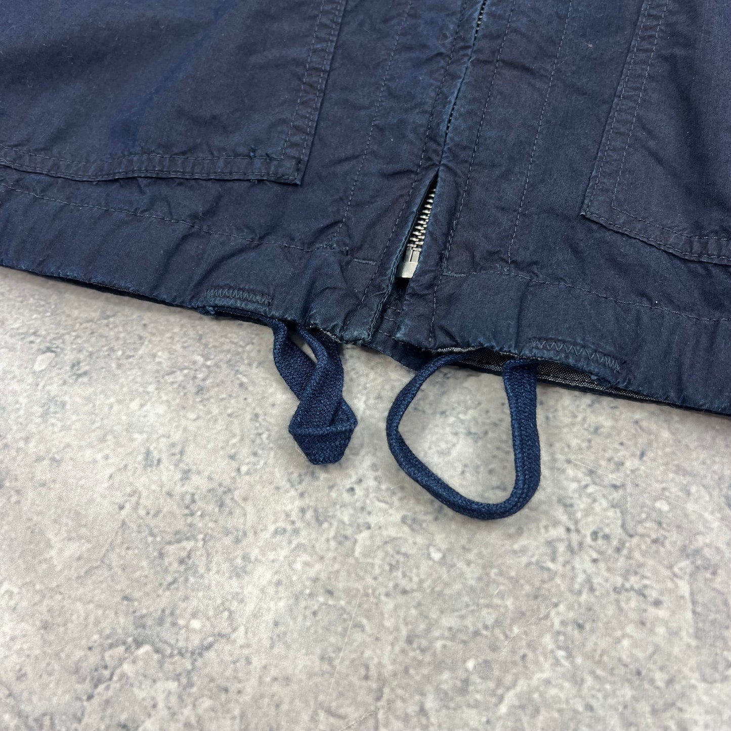 CP Company Navy Indigo Goggle Jacket Large 24” BNWT