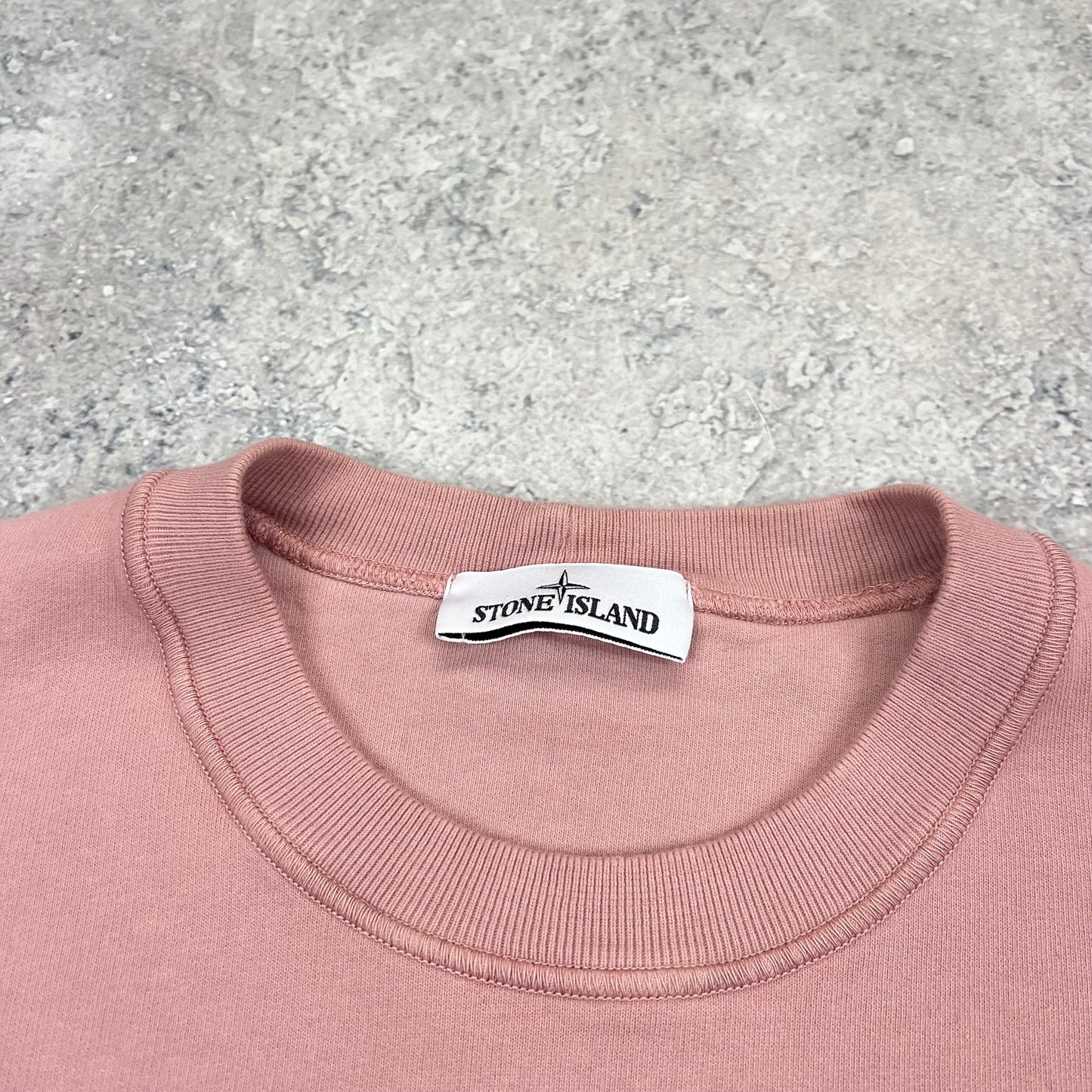 Stone Island Pink Sweatshirt Large 23”