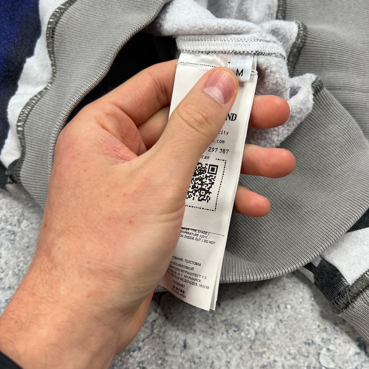 Stone Island Multi Logo Sweatshirt Medium 23”