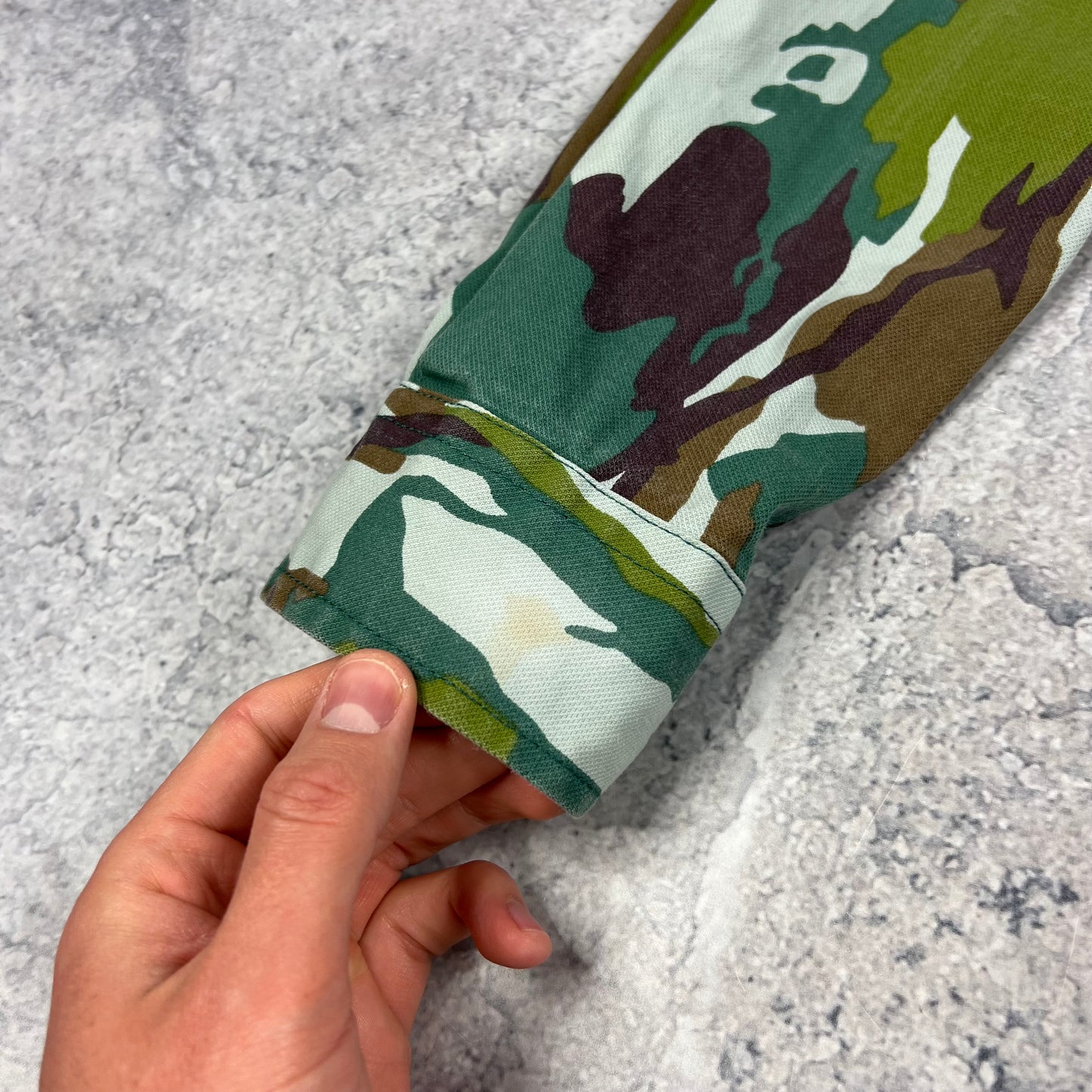 Stone Island Flowing Camo Overshirt Medium 20.75”