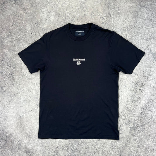 CP Company x Armani Navy T-Shirt Medium 20”