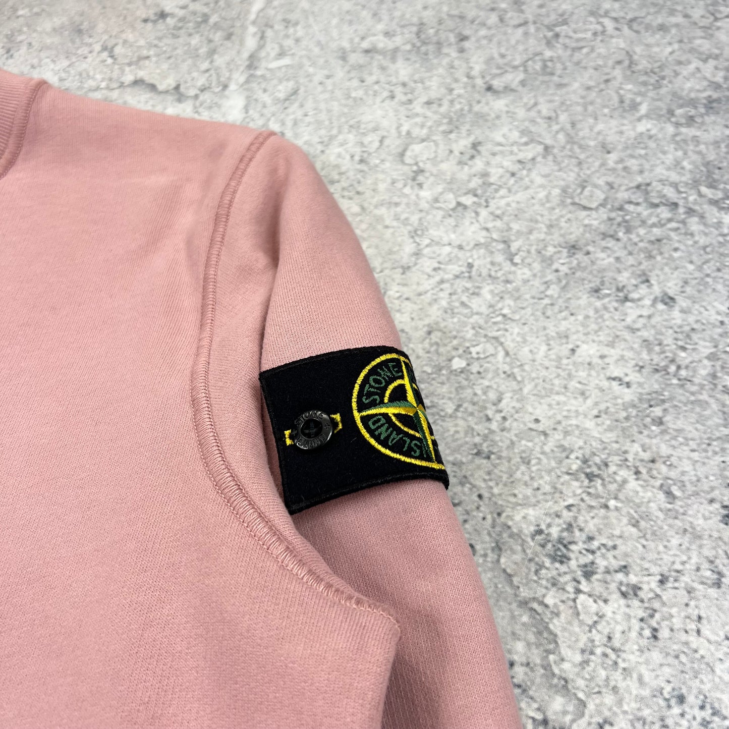 Stone Island Pink Sweatshirt Large 23”