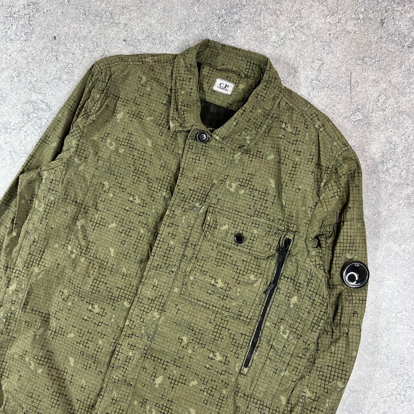 CP Company Digital Camo Overshirt Medium 20.75”