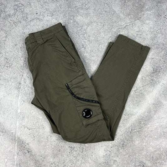 CP Company Khaki Lens Cargos Size 48- W32”
