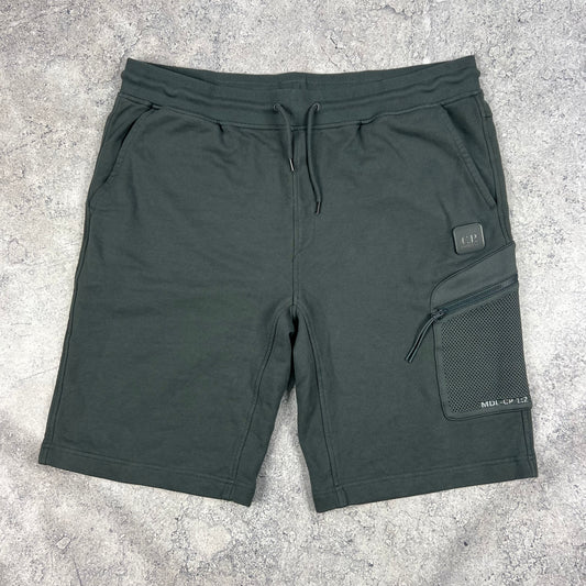 CP Company Grey Metropolis Jogger Shorts XXL W40”