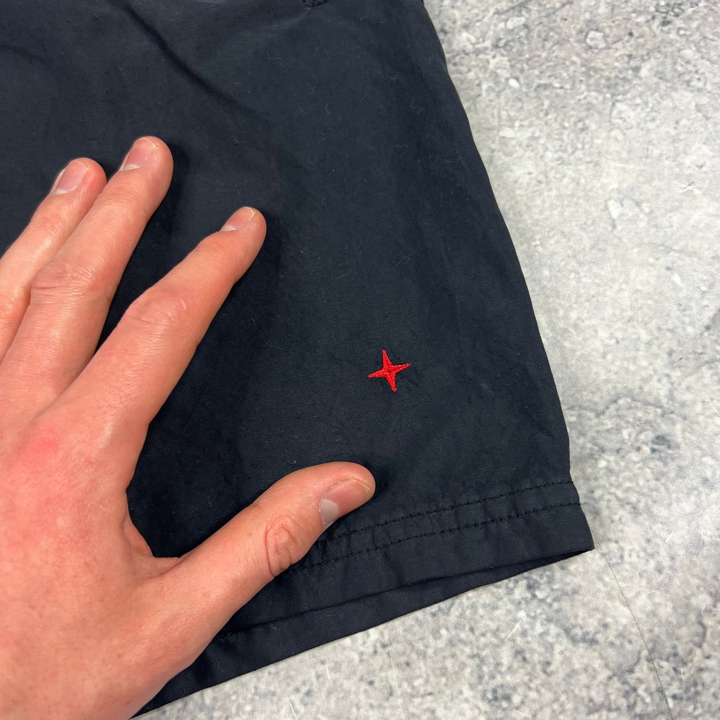 Stone Island Marina Black Swimshorts Medium 32”