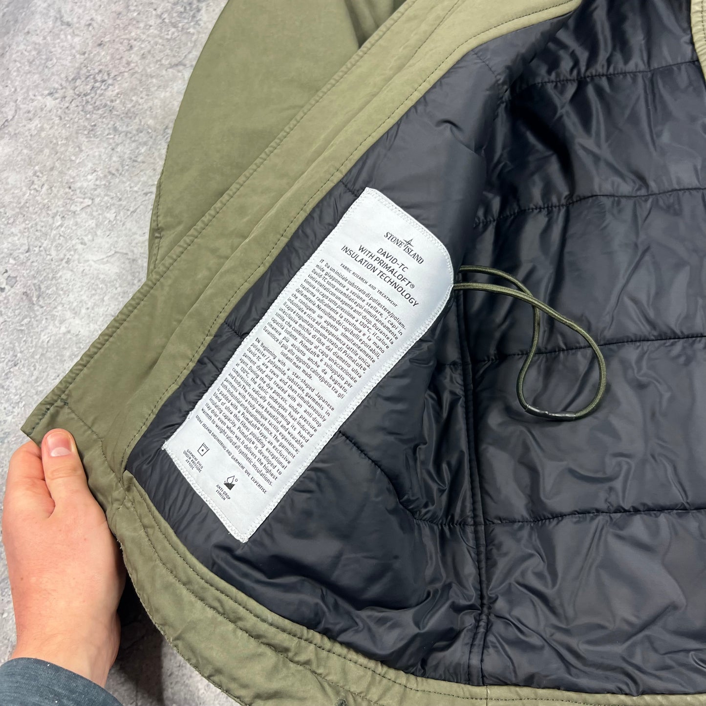 Stone Island David Primaloft Field Jacket Small 21”
