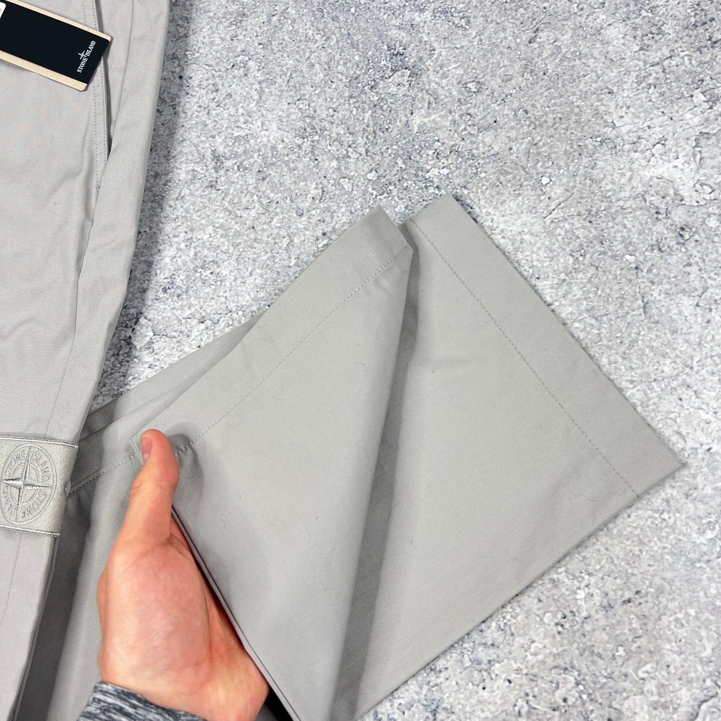 Stone Island Ghost Grey Trousers W33-34” BNWT