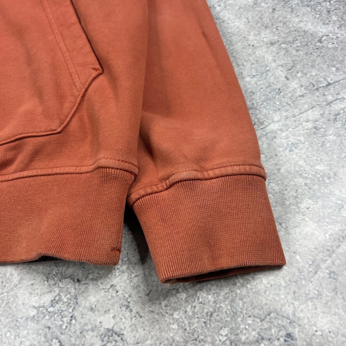 Stone Island Rust Hoodie Large 22”