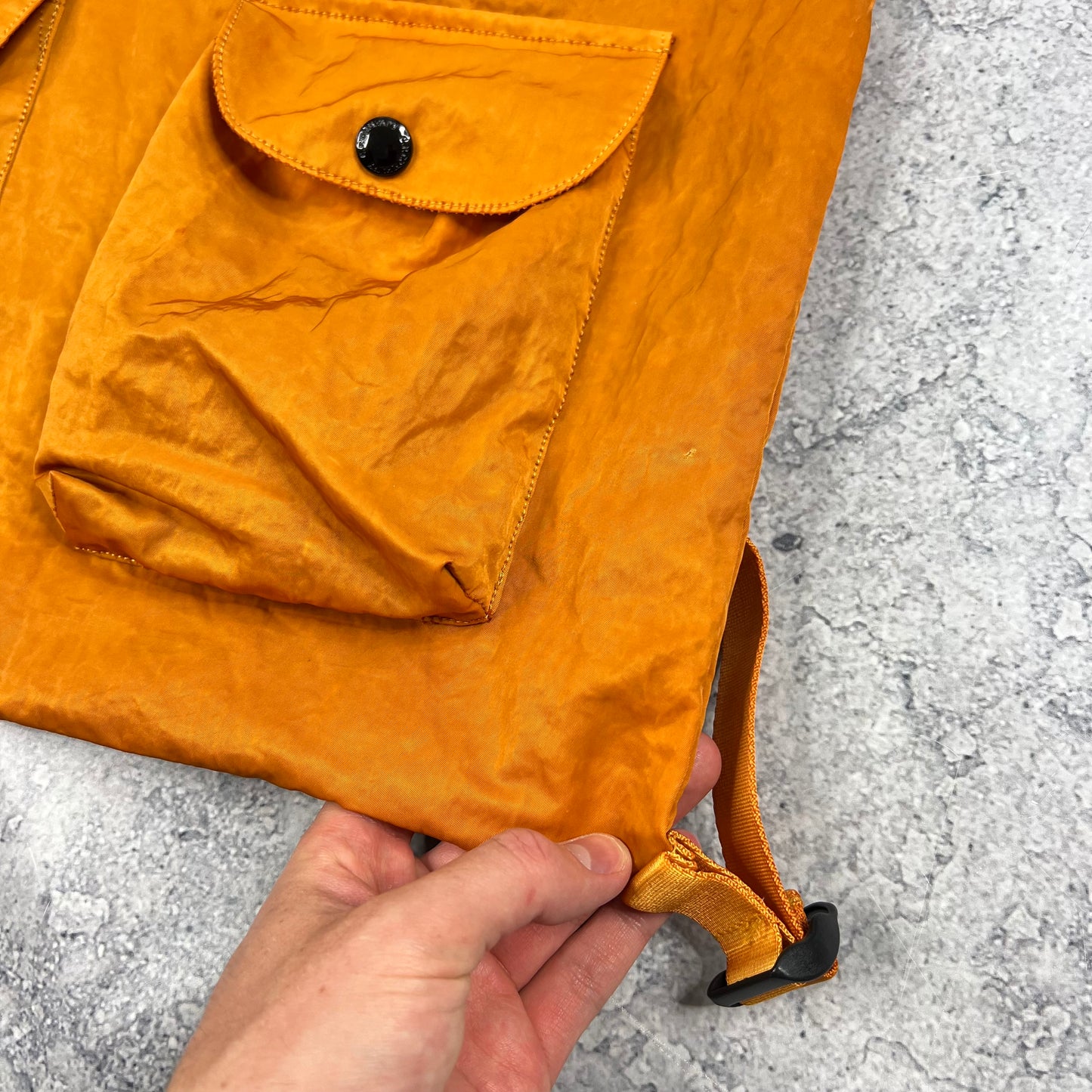CP Company Orange Chrome Rucksack