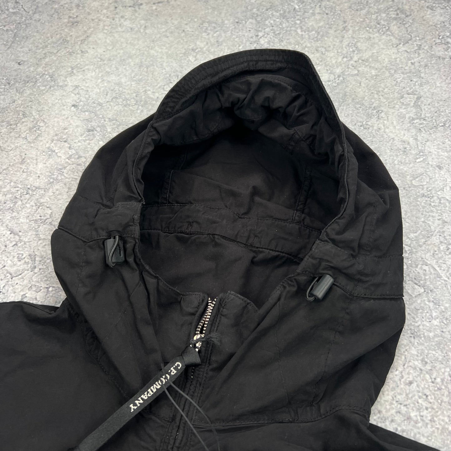 CP Company Black Cotton Smock Small 21” BNWT