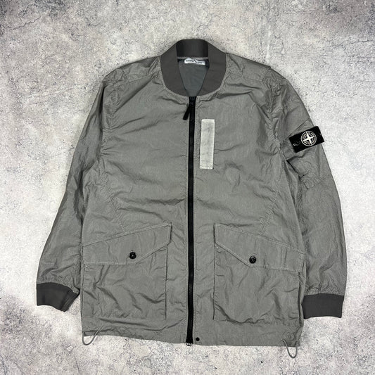 Stone Island Pixel Reflective Bomber Jacket XXL 25.25”