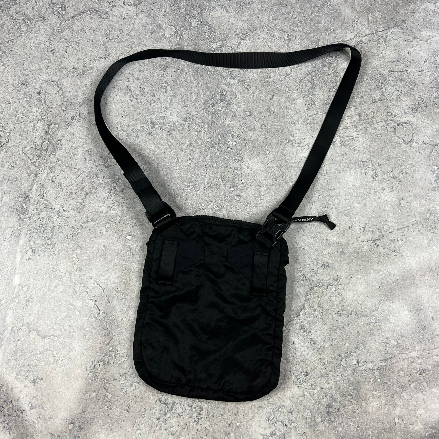 CP Company Black Chrome Lens Bag