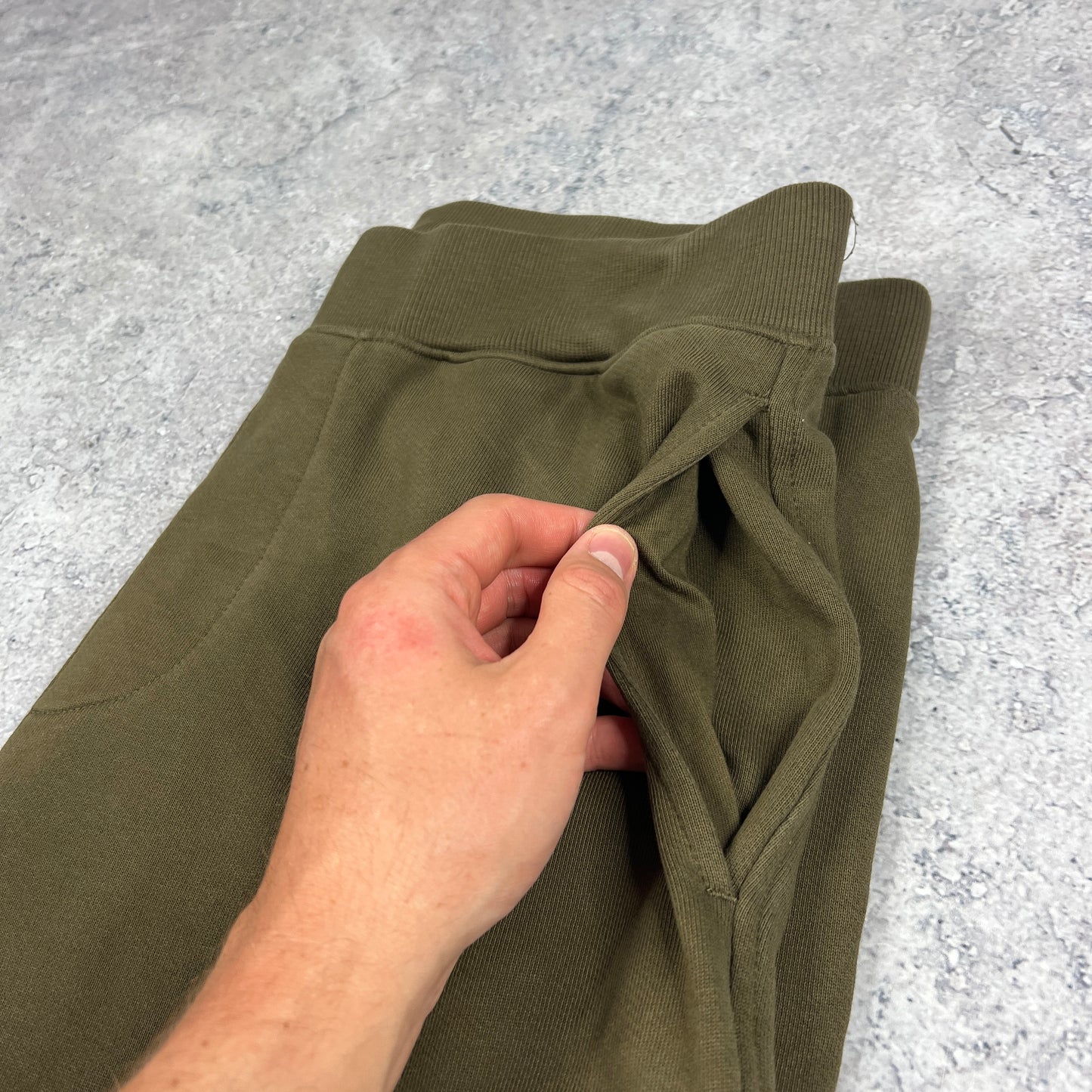 CP Company Khaki Lens Joggers Medium W32-34”