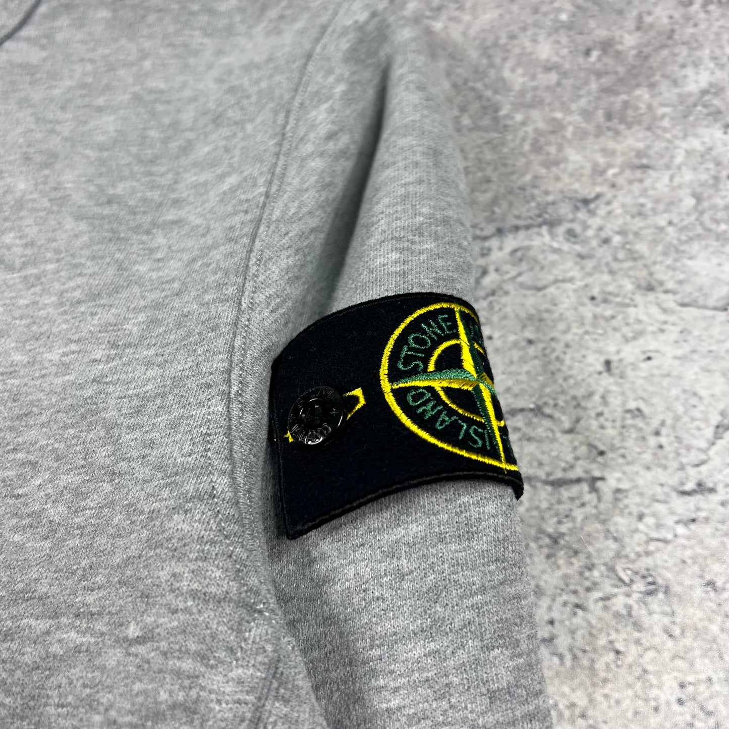 Stone Island Grey Sweatshirt Medium 22.5”