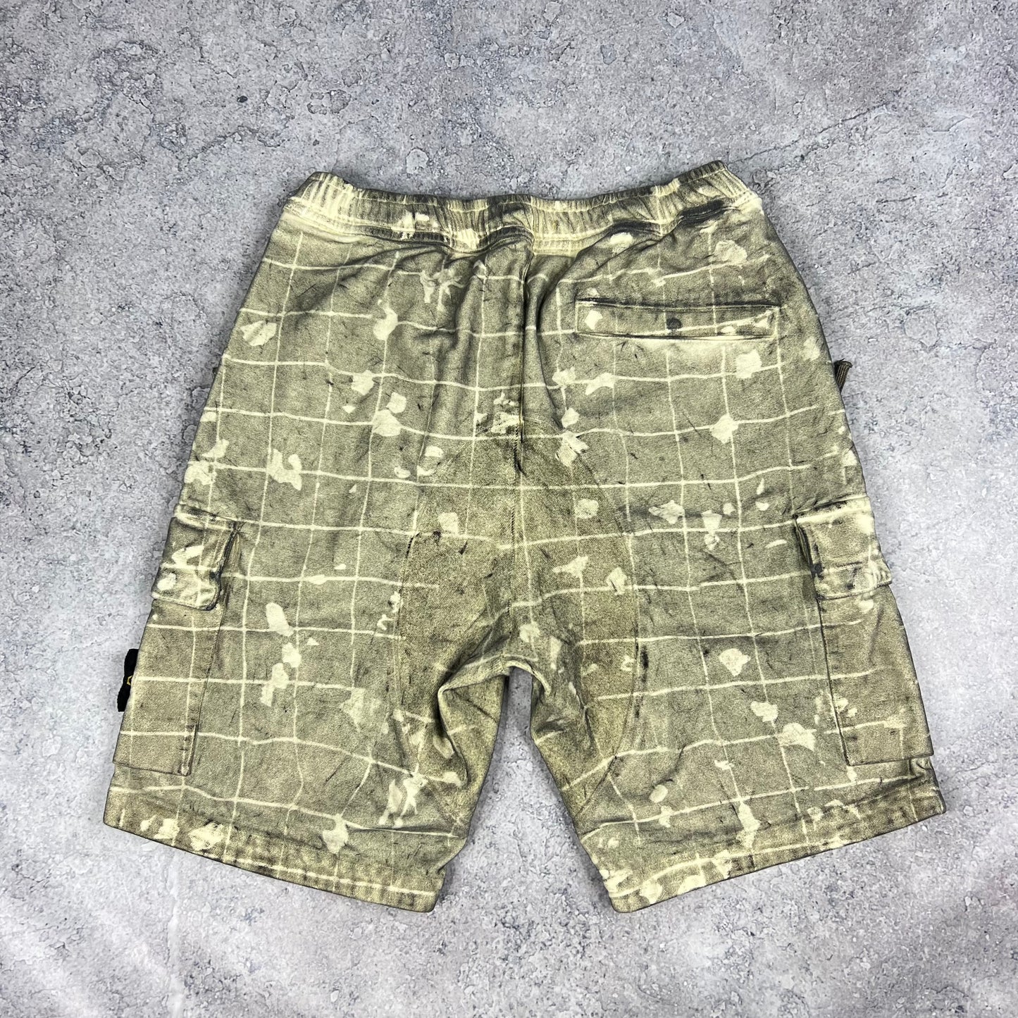Stone Island Ghillie Dust Cargo Shorts W30”
