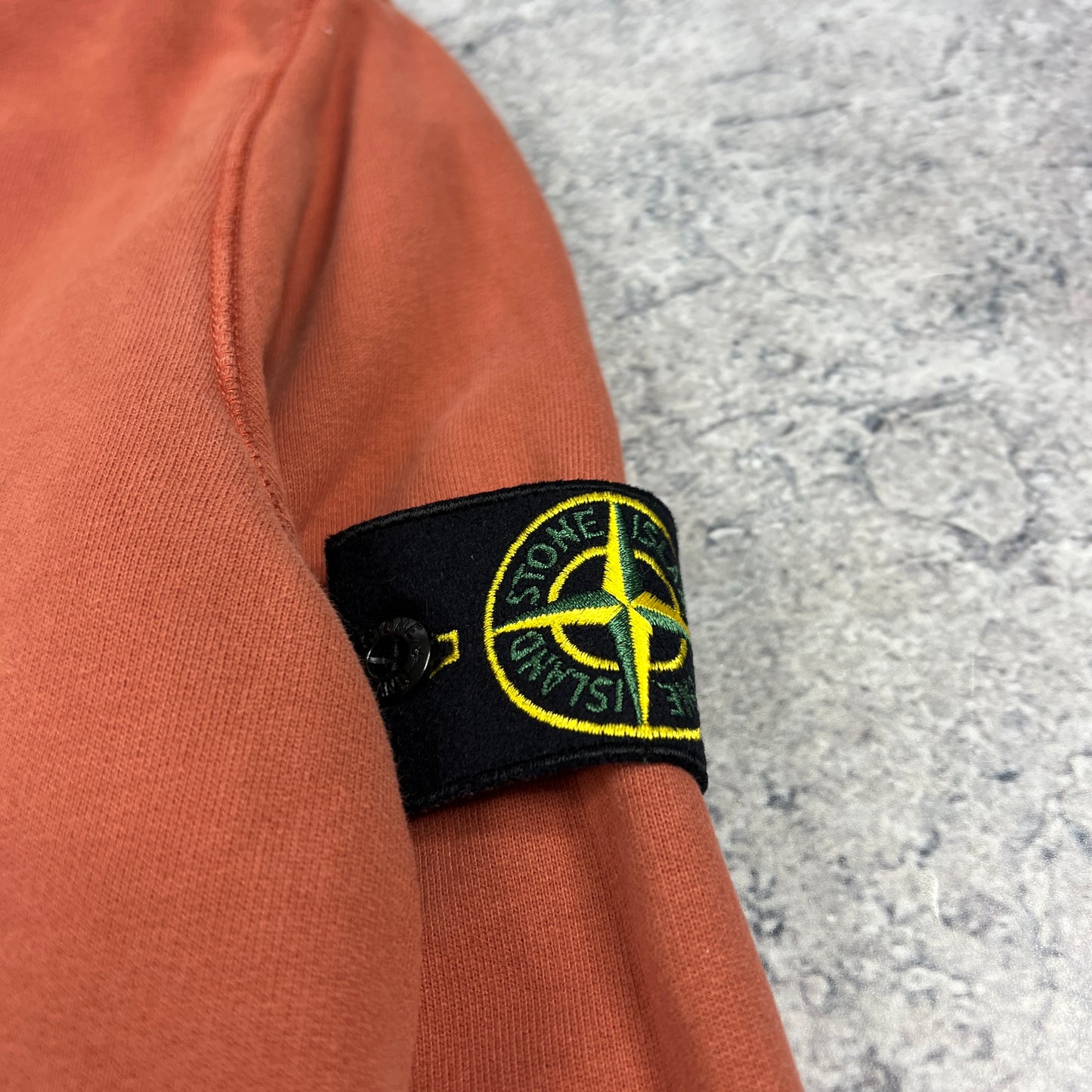 Stone Island Rust Hoodie Large 22”