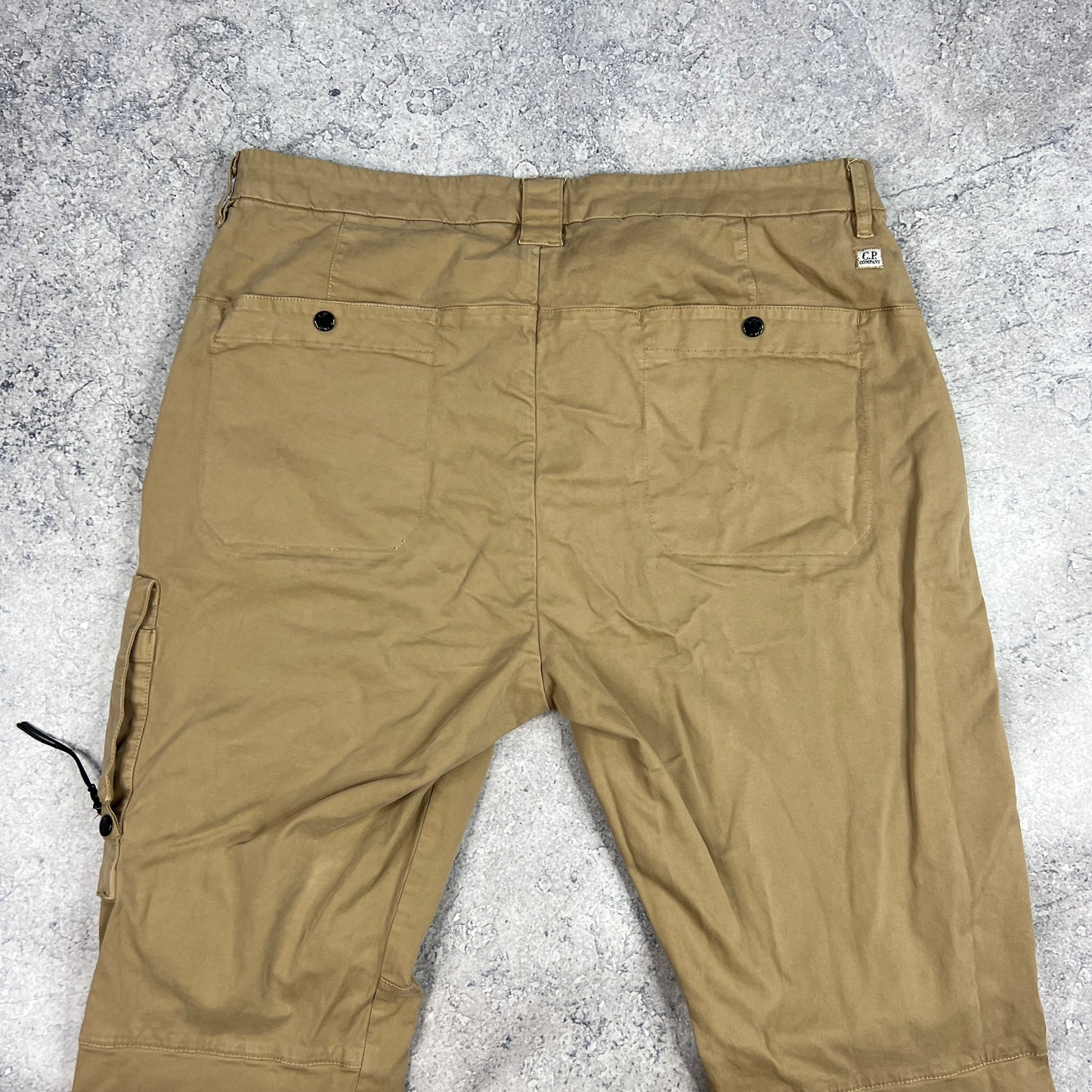 CP Company Beige Lens Cargo Trousers Size 56- W36”