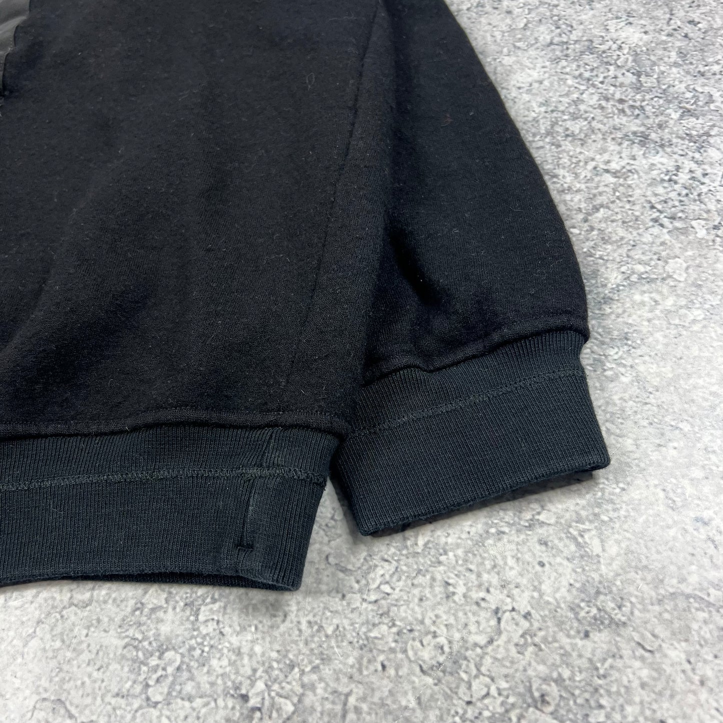 Stone Island Black Ghost Wool Sweatshirt Large 25”