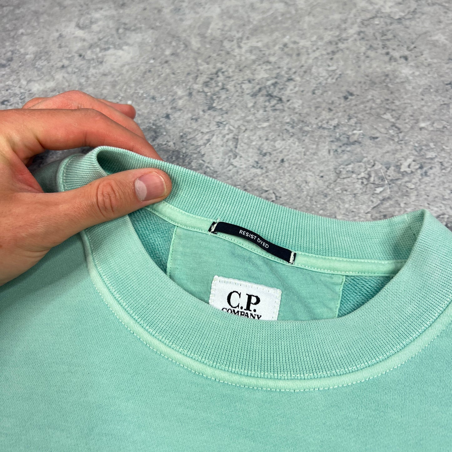 CP Company Resist Dyed Lens Sweatshirt Medium 22”