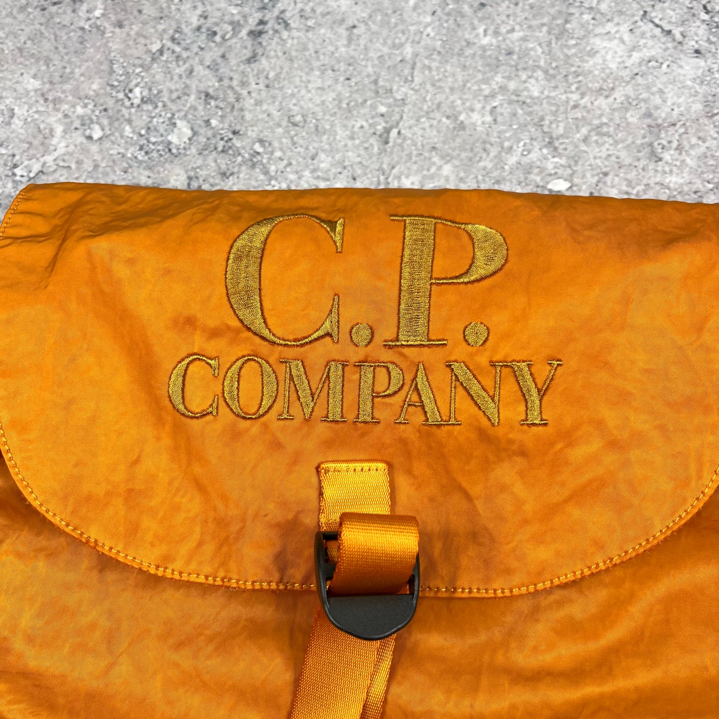 CP Company Orange Chrome Rucksack