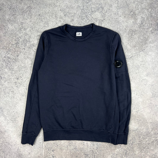CP Company Navy Lightweight Sweatshirt Medium 20.5”