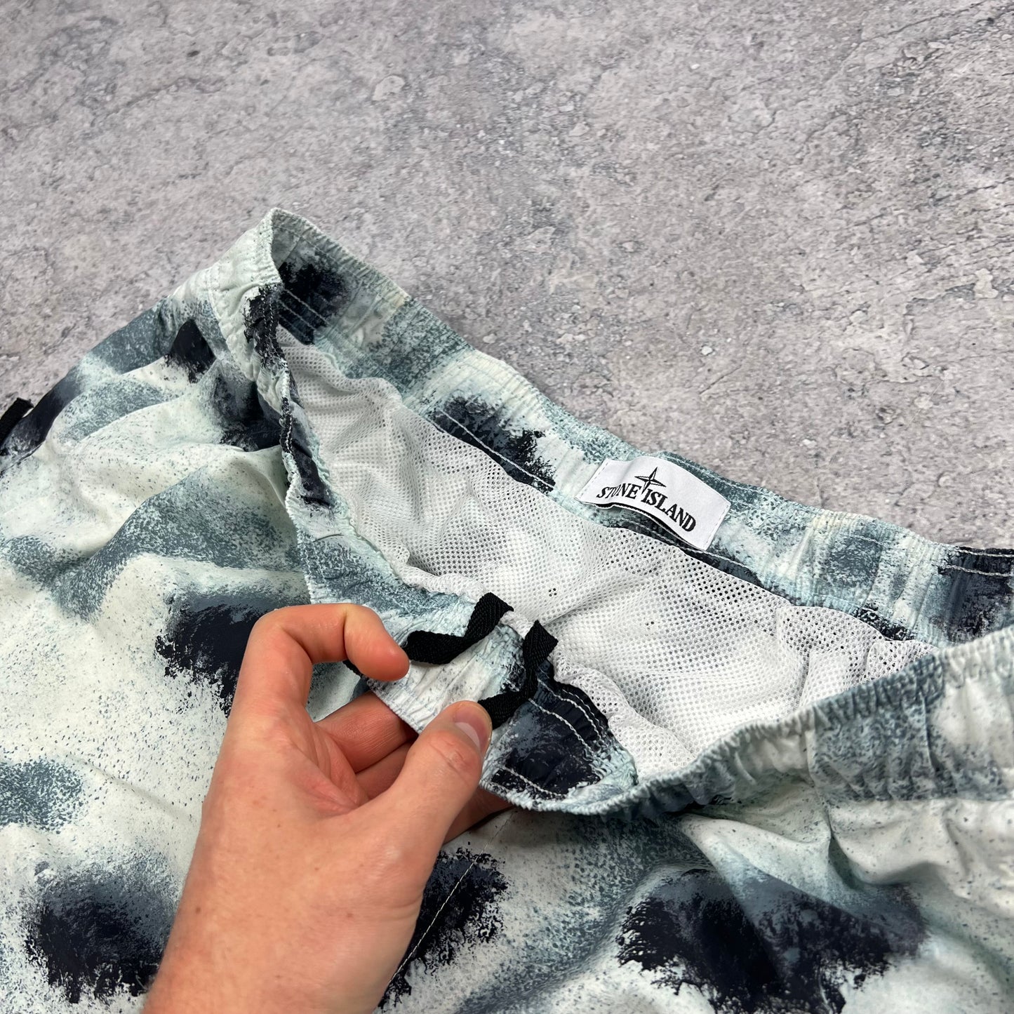 Stone Island Marina Reef Camo Swimshorts XL 34”