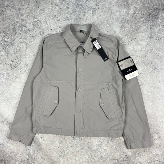 Stone Island Grey Ghost David Light TC Jacket Medium 22.25” BNWT