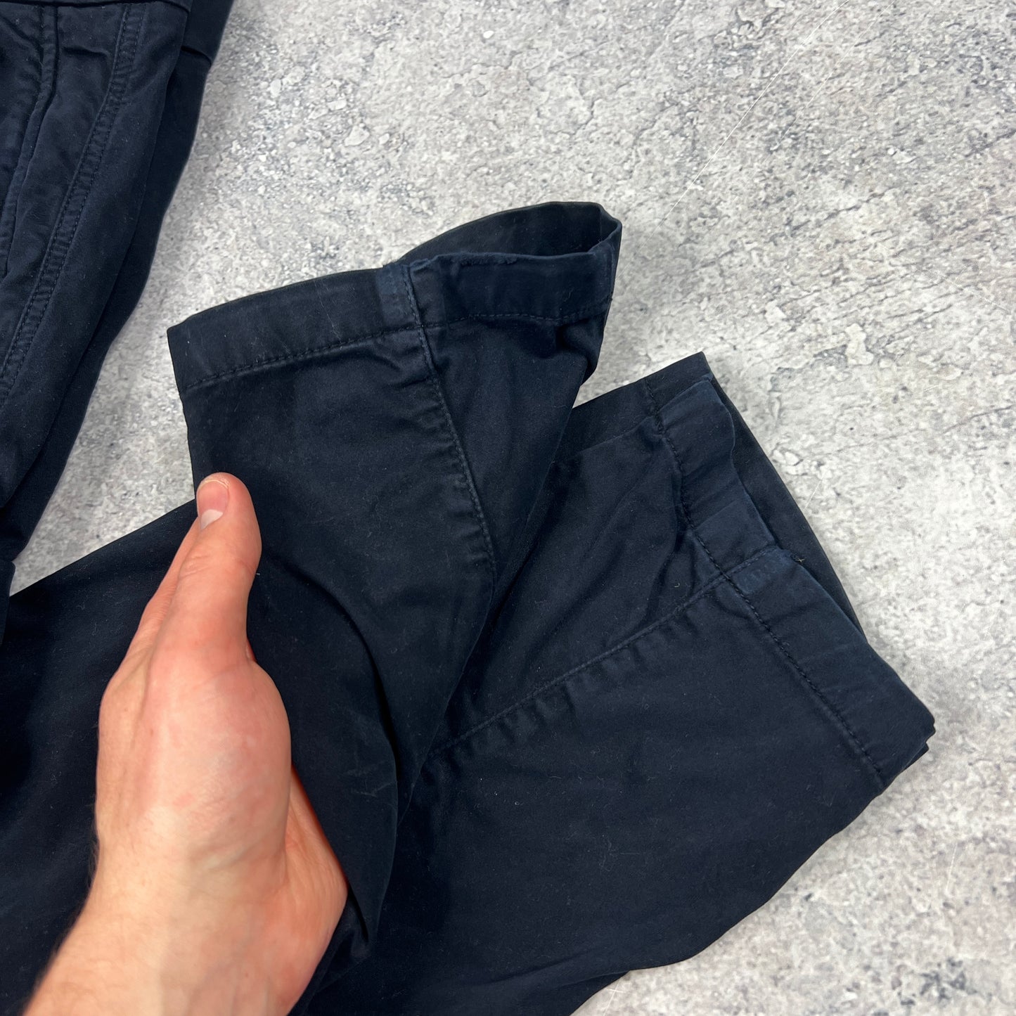 CP Company Navy Lens Cargo Trousers Size 50- W34-35”