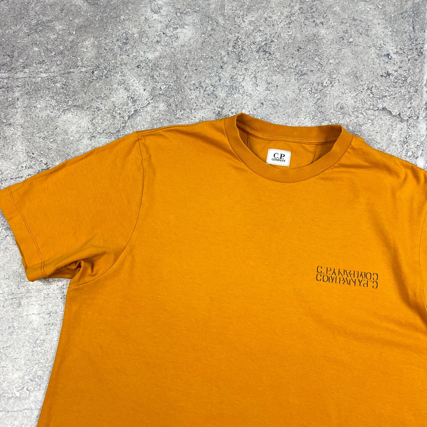 CP Company Orange T-Shirt Medium 20.5”