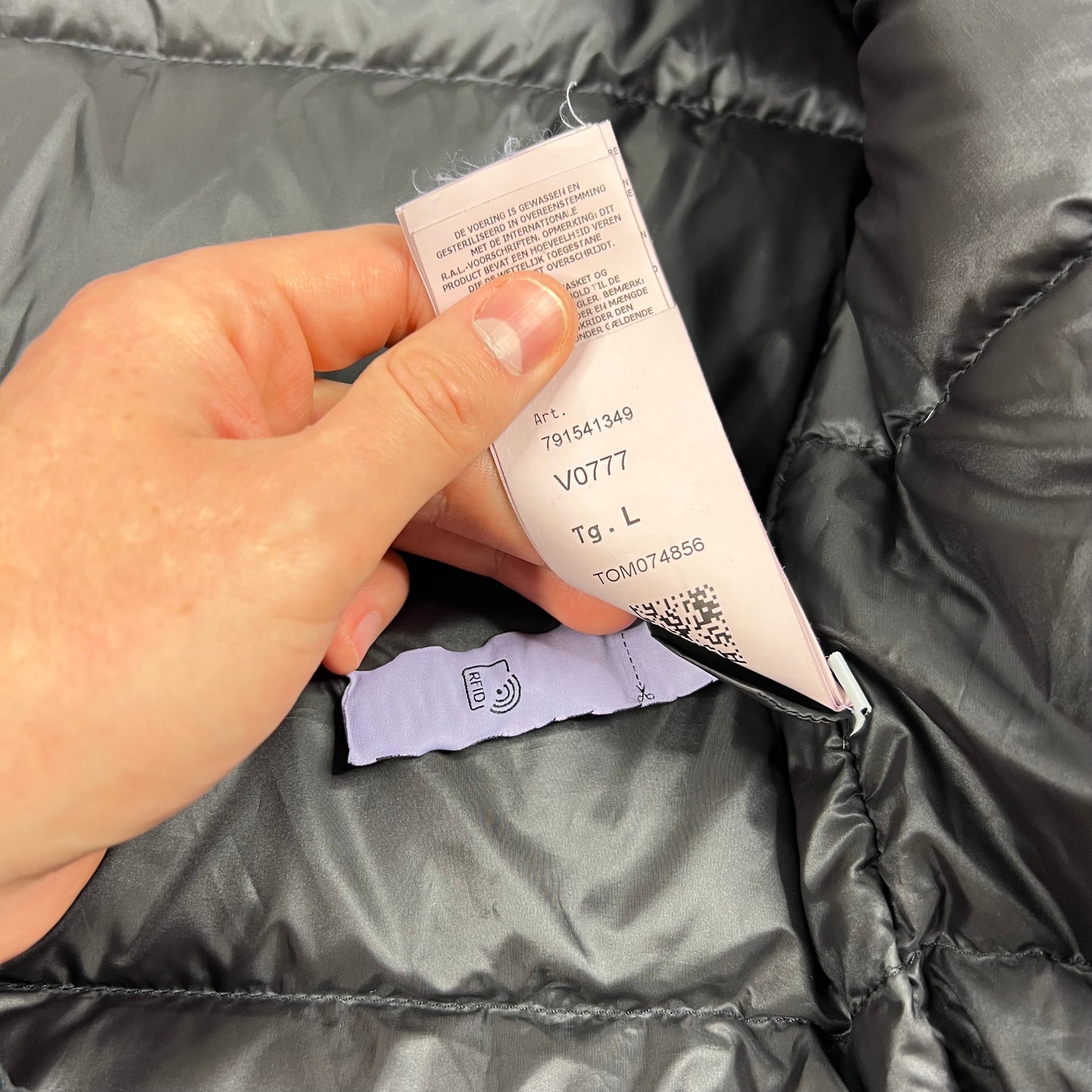 Stone Island Lilac David Down TC Jacket Large 24.5”